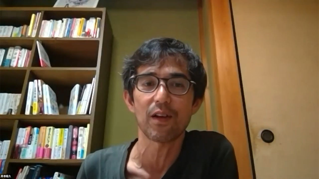 自然の中で子どもたちが伸び伸び過ごす様子を語る井本氏