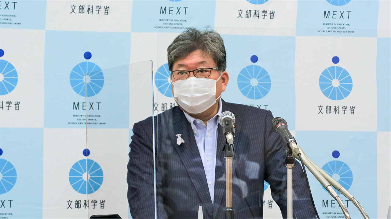 コロナ禍のオンライン授業、取り扱いを再び通知へ 文科相