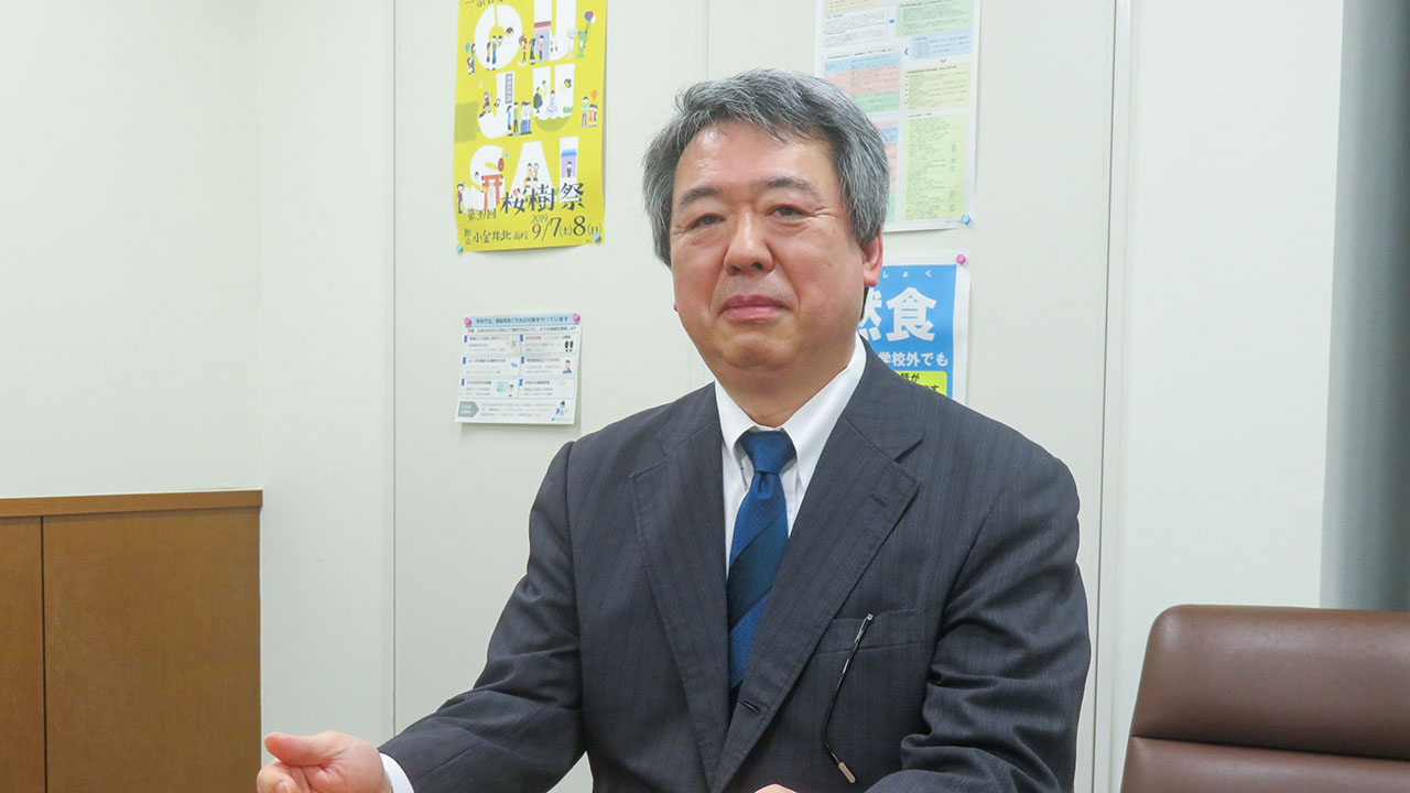 杉本全高長会長（今年5月20日撮影）