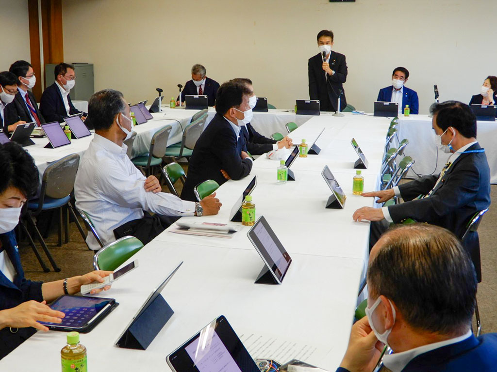 GIGA端末持ち帰り環境整備など要望 自民文科部会