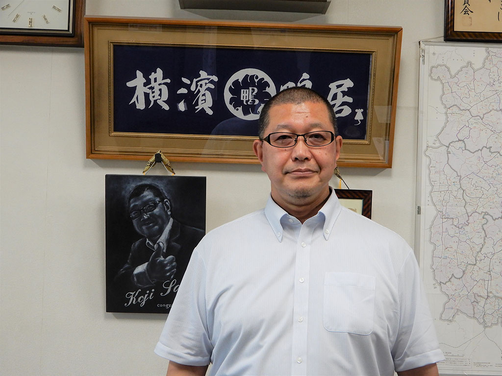 生徒ICTサポーターズの発案者である齋藤校長