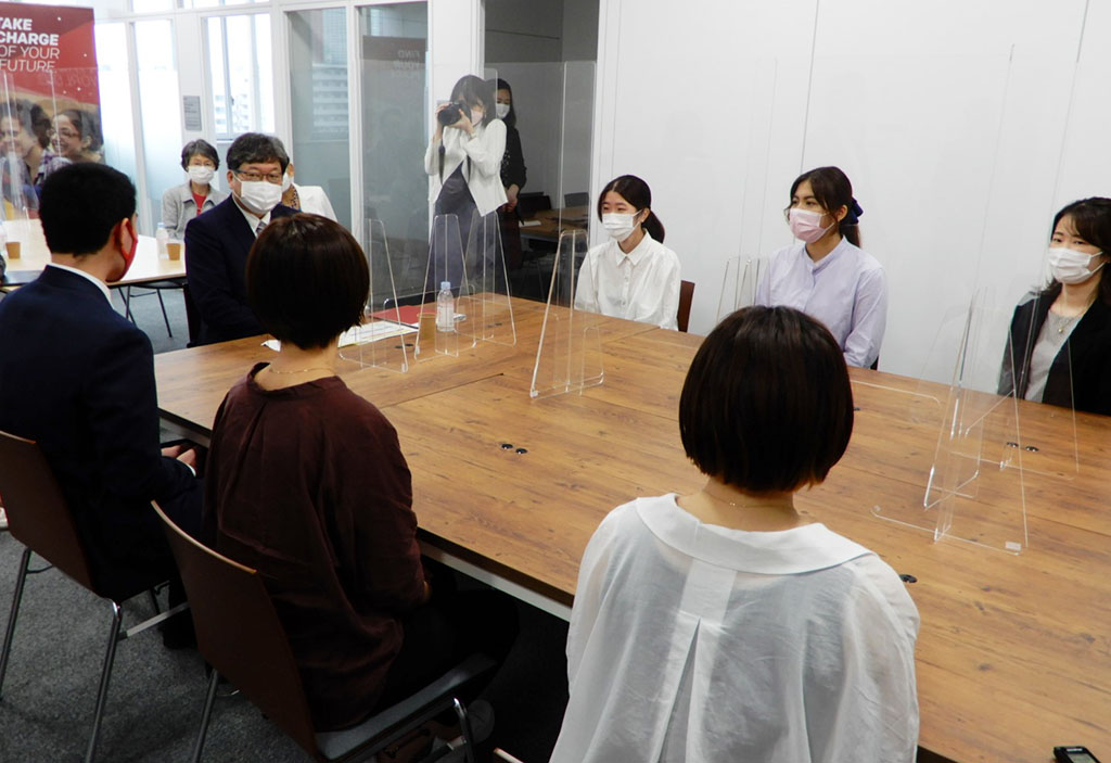 「コロナ禍で1日留学体験も」 テンプル大学日本校で文科相