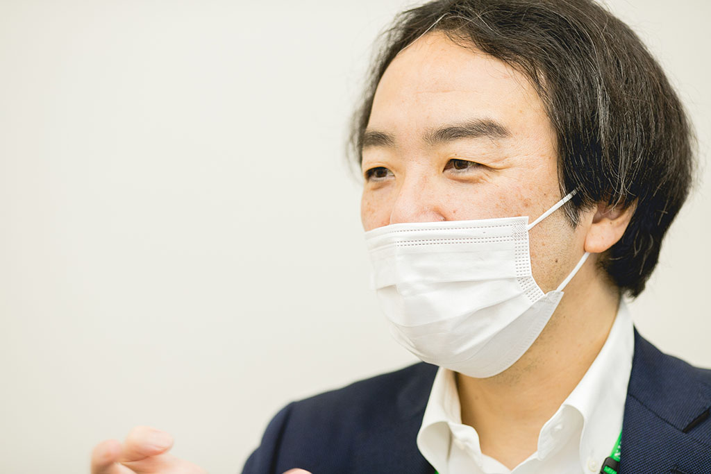 教師が指導するモデルの限界を指摘する平岩理事長
