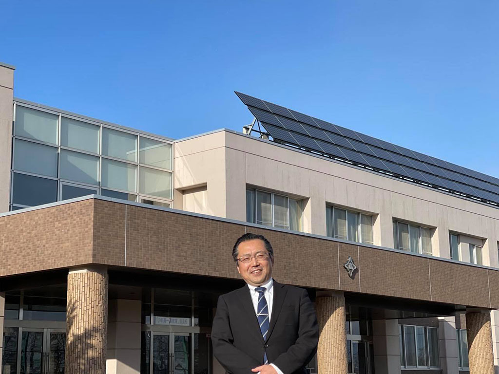 俵谷校長（本人提供）