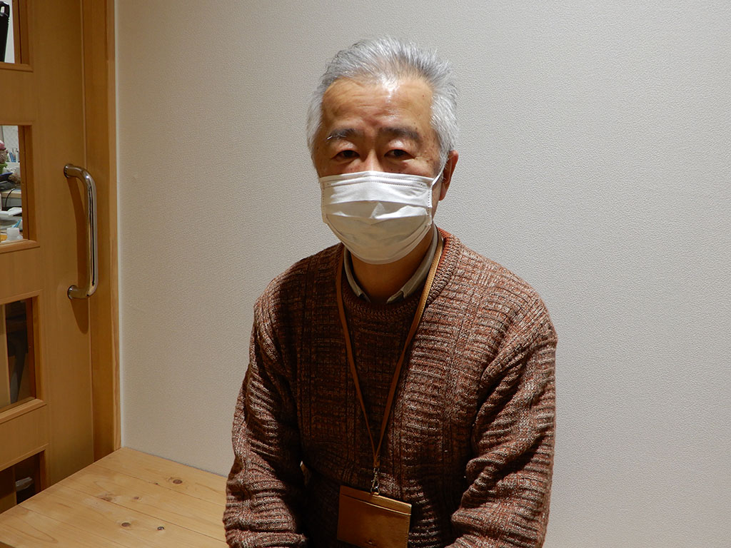 「チームなみえG&B」で事務局長を務める新山伸一さん