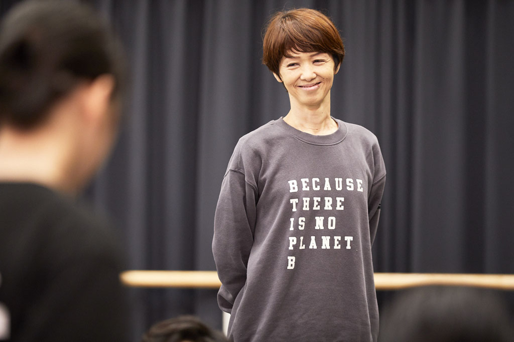 演劇教育は「生きるための教育」と話す石井路子教諭