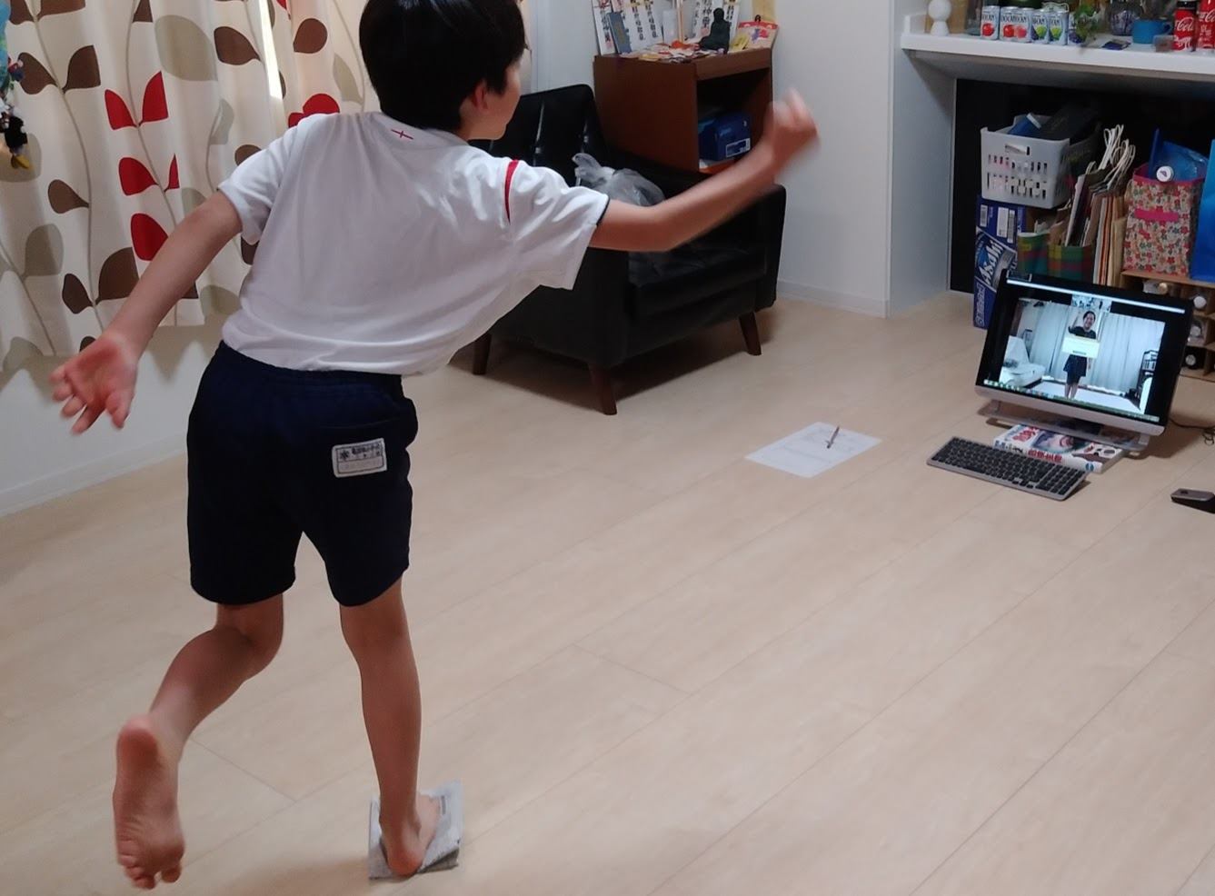 放課後体育教室の様子（新潟県からの参加）