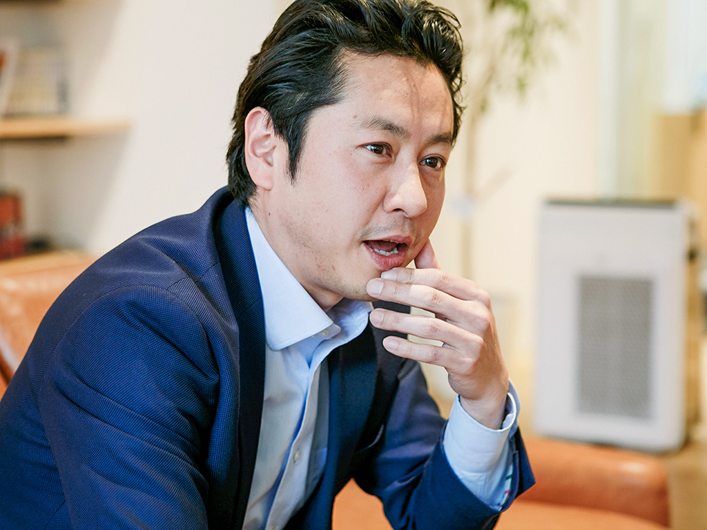 「非受験部門のトップランナーになる」と語る宝槻氏