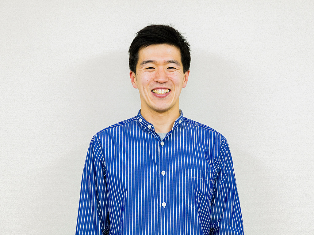 半径5メートルを変え続けたいと語る二川教諭