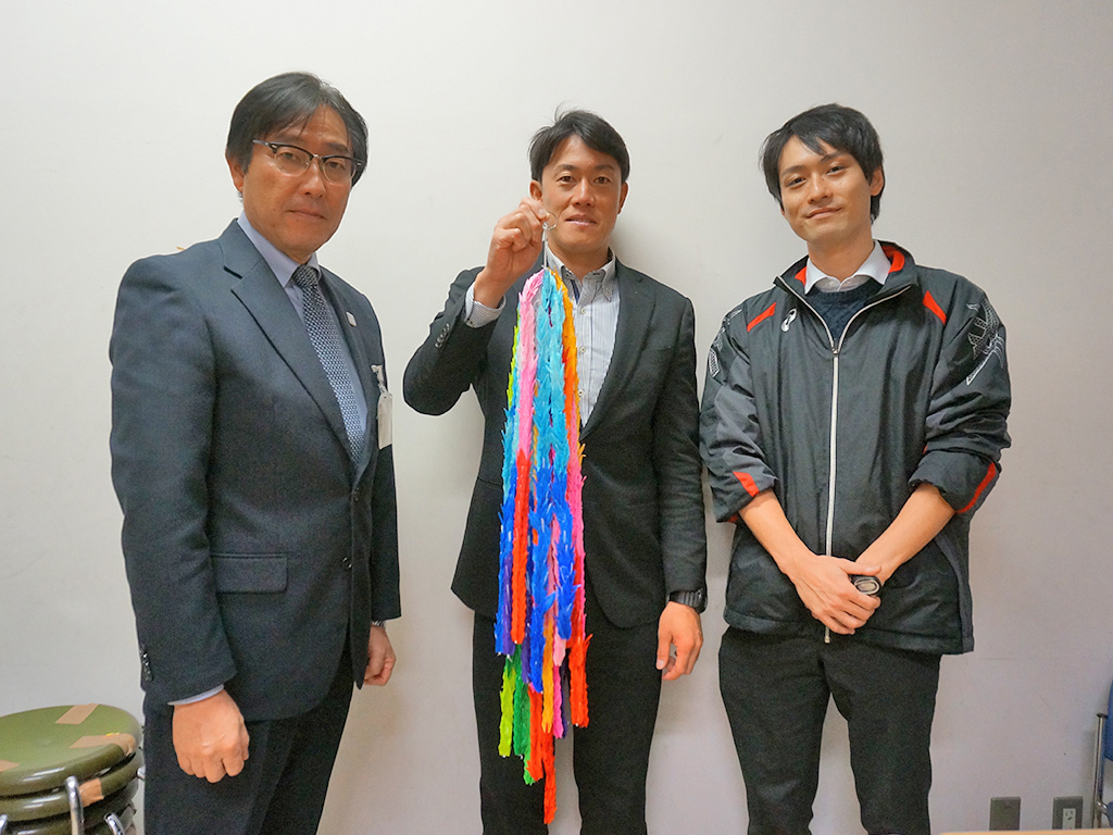 オリパラ「勝手に応援プロジェクト」 東京・千寿桜堤中