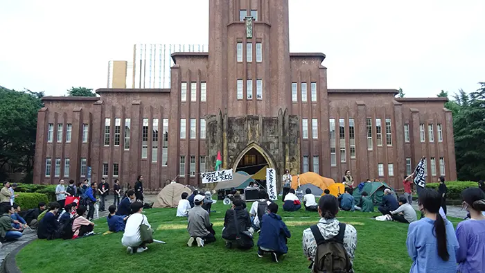 学費値上げ巡り東大で総長対話 総長「学びの環境改善に理解を」