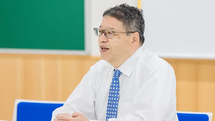 メンタルヘルスについても「対話」の切り口で研究したいと今後の展望を語る＝撮影:市川五月