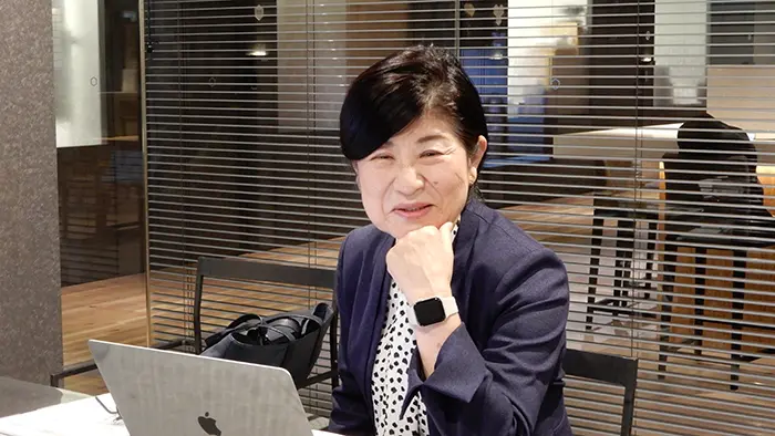 「子どもたちが自分で学びのスタイルを選択できるようになっていてほしい」と細田氏＝撮影：秦さわみ
