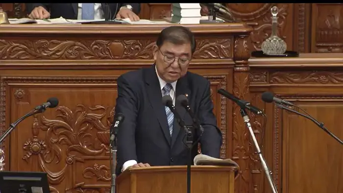 給特法は「さまざまな議論ある」 衆院代表質問で石破首相