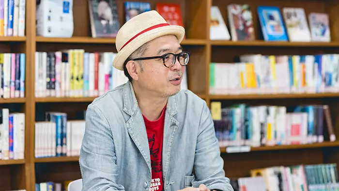 日常会話からの関係性を紡ぐことが支援につながると話す＝撮影：市川五月