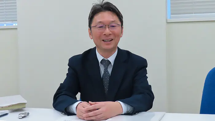 若手教師の学び直しの支援の重要性を指摘する後藤課長＝撮影：藤井孝良