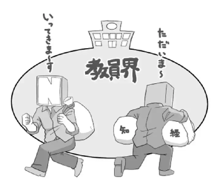 拙著『先生が複業について知りたくなったら読む本』（学事出版）より：パパ頭さん作