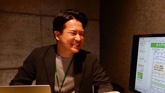 「人は弱みで愛される側面がある」と大野氏＝撮影：松井聡美