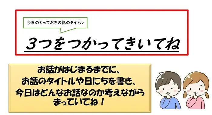 いつもの語りで使っているスライドの表紙