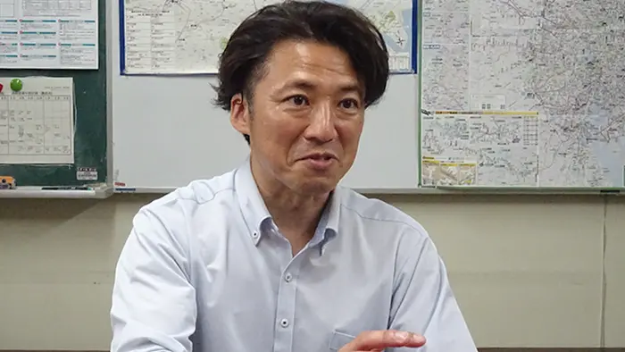 東京都立墨田工科高校・三好康弘校長＝撮影：山田博史