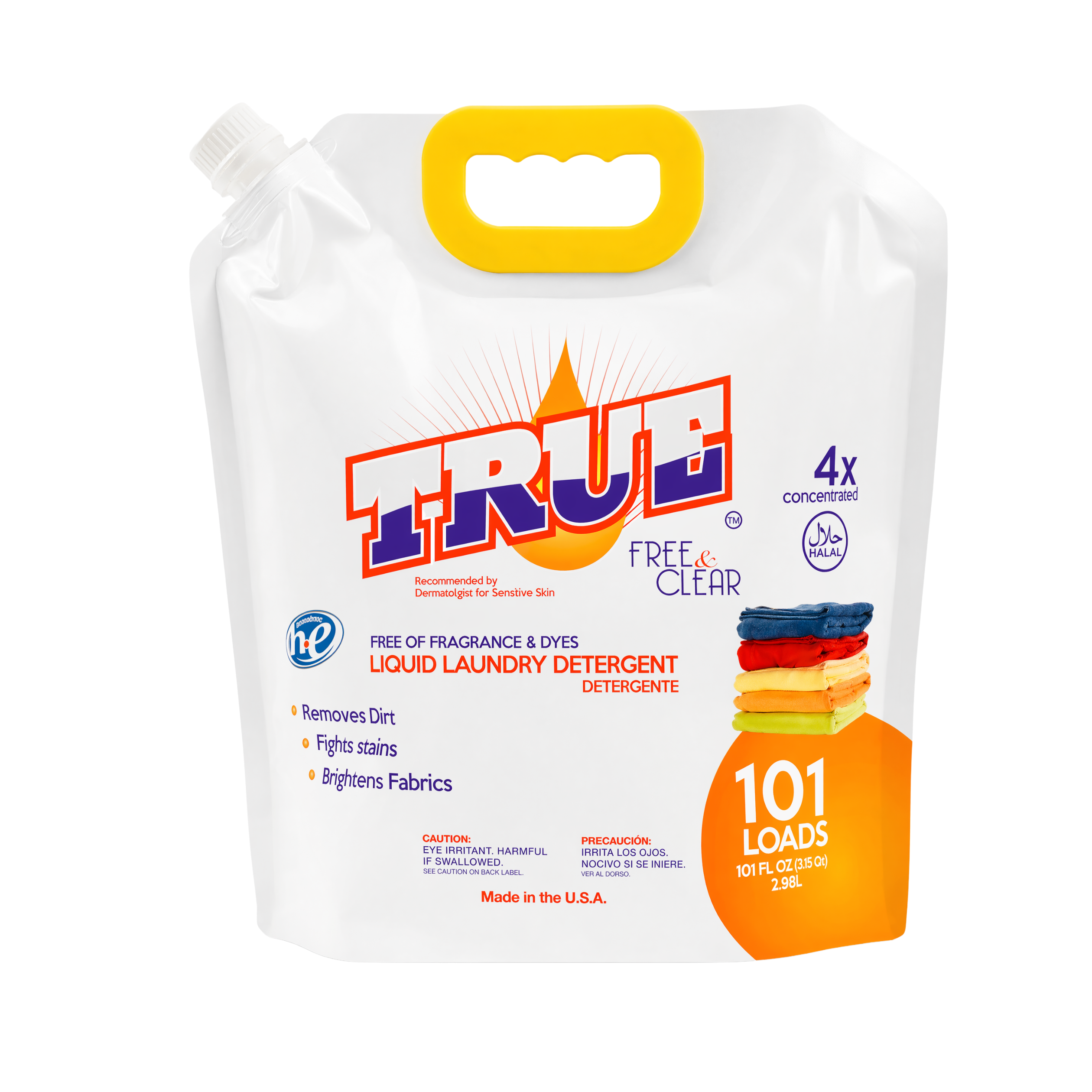 True Free and Clear detergent