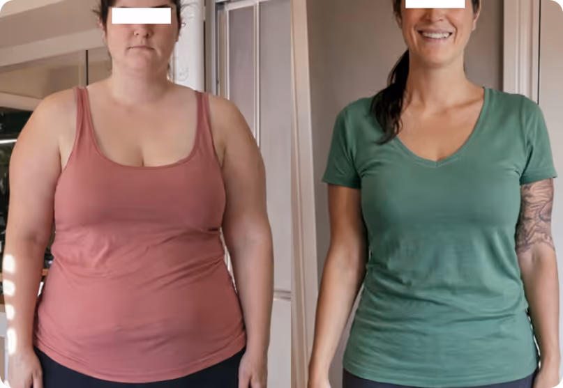 Before and after - James