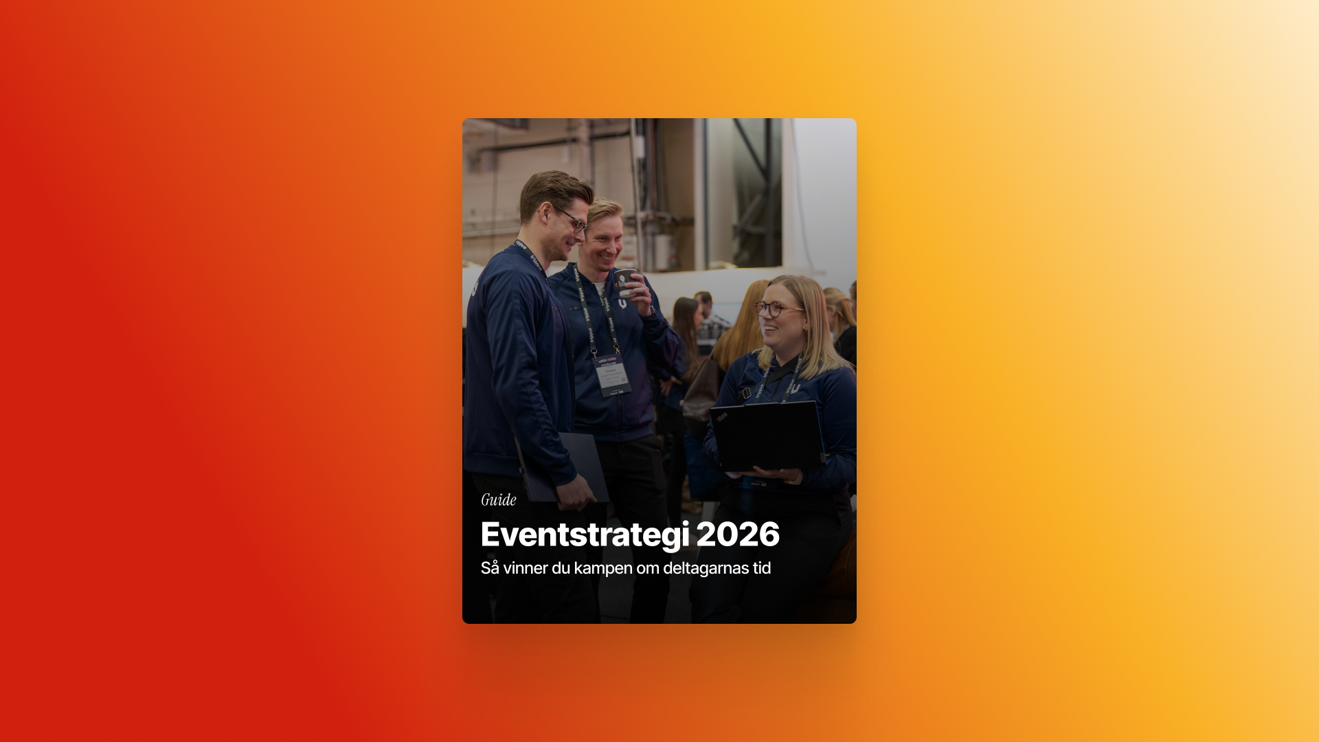 Ett mörkt omslag med en röd och orange bakgrund.