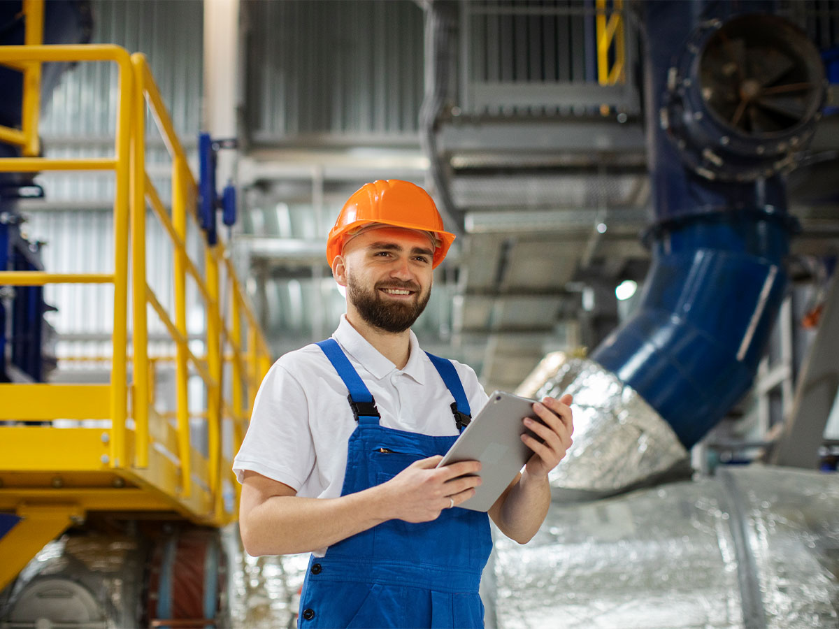 Técnico de instalación de ventilación industrial Pista de aterrizaje
