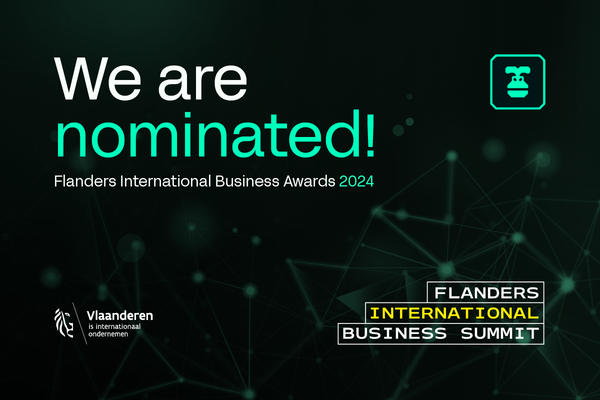Gorilla Nominated for Flanders International Business Award 2024