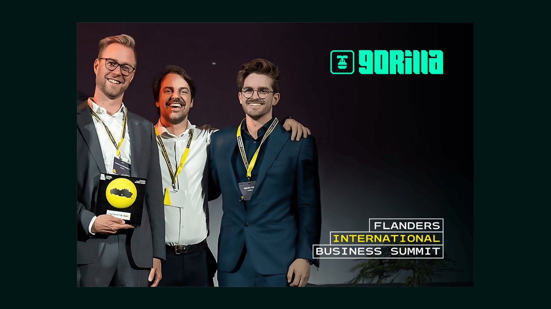 Gorilla Nominated for Flanders International Business Award 2024