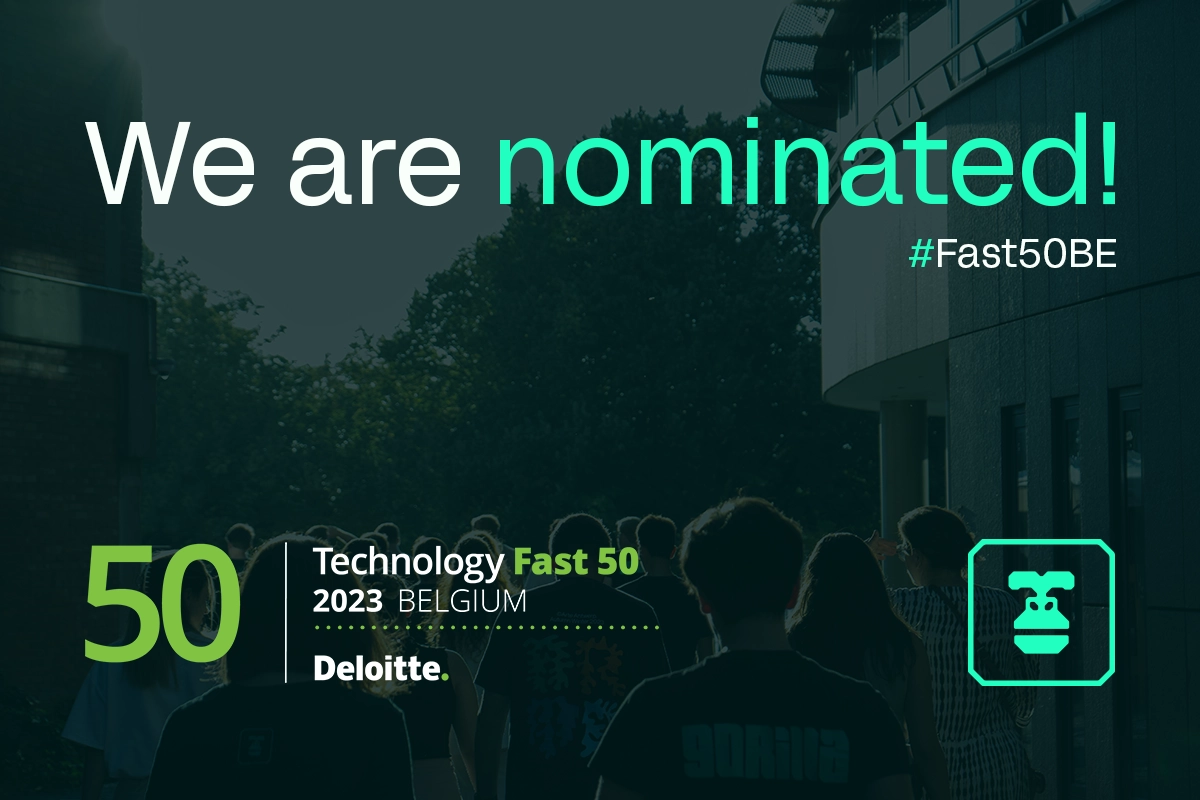 Gorilla Nominated for Flanders International Business Award 2024