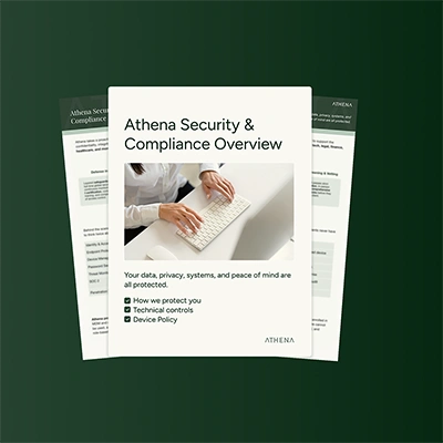 How Athena Protects Your Data and Your Partnership