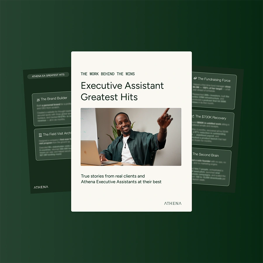 What Your Athena EA Actually Does: Real Examples from Real Clients