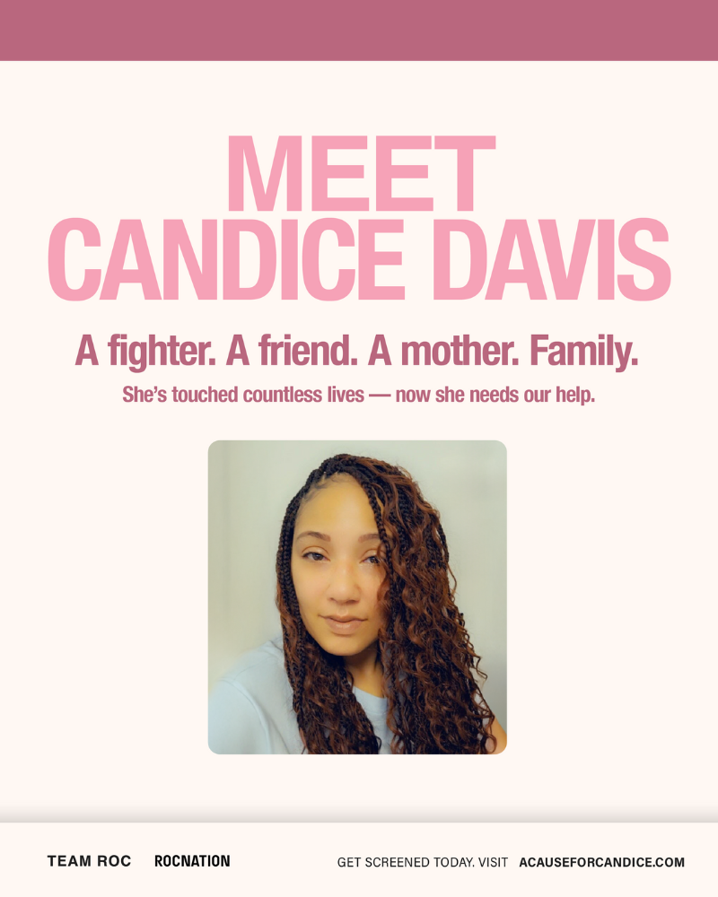 Meet Candice Davis. Fighter. Friend. Mother. Family.
