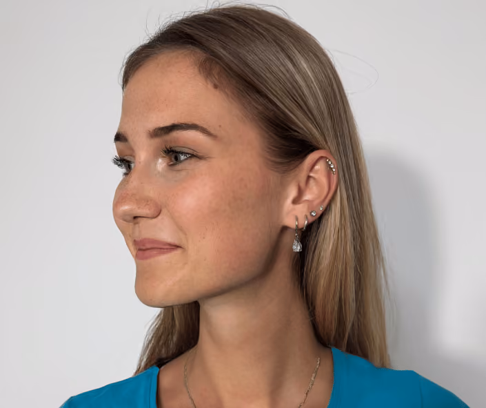 Náušnice, Piercing