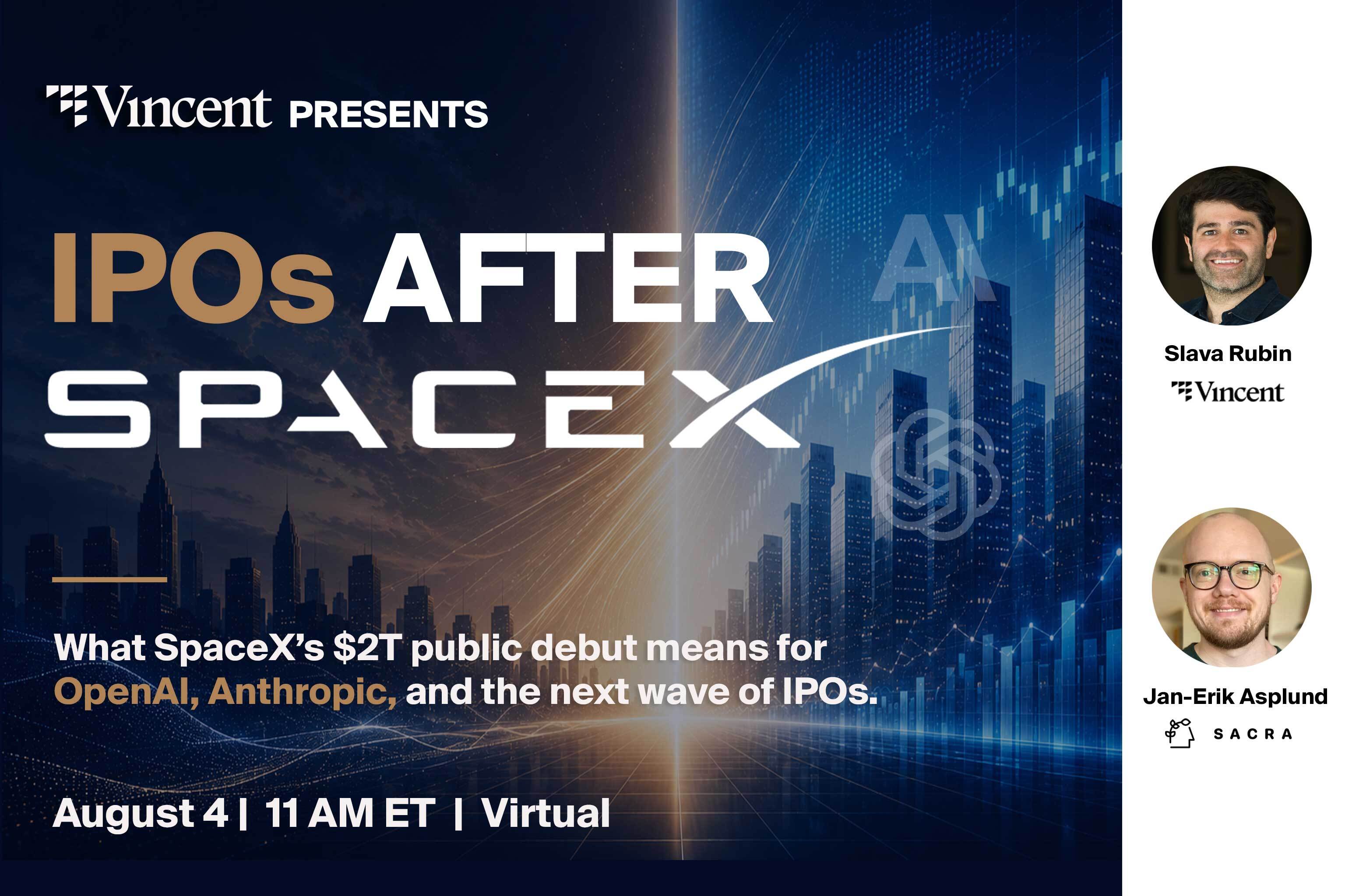 Investor Briefing: IPOs After SpaceX