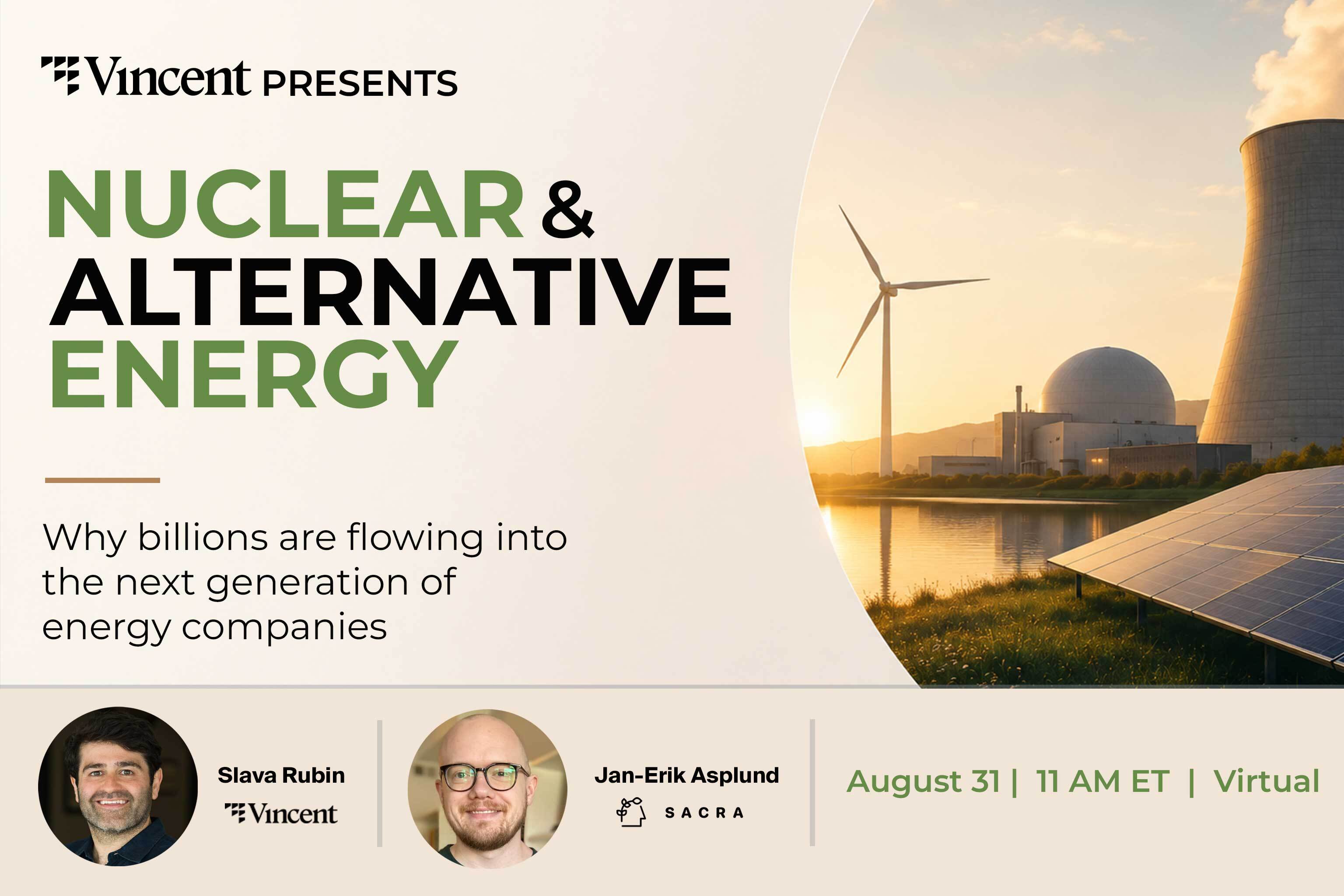 Investor Briefing: Nuclear and Alternative Energy