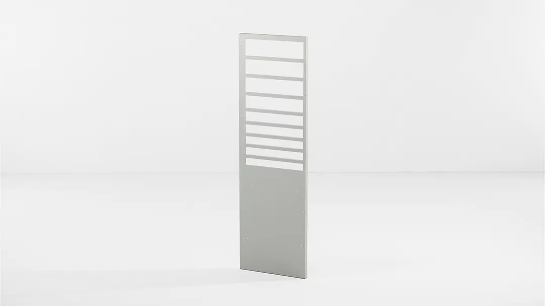 Pannelli frangivista sul perimetro della cucina – Plain Back