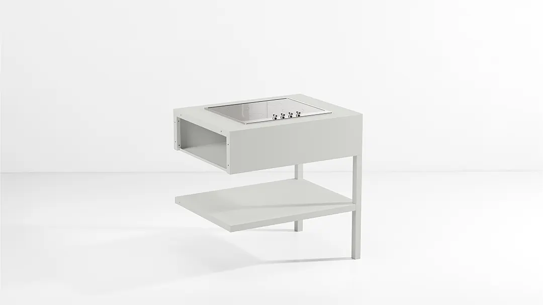 Modulo aperto 4 o 5 fuochi