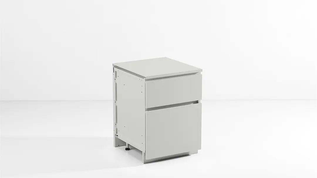 Modulo chiuso 2 cassetti