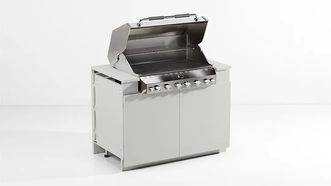 Modulo per semi- incasso BBQ (BBQ non incluso)