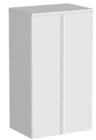 Modulo colonna contenitivo alto a due ante (maniglia verticale)