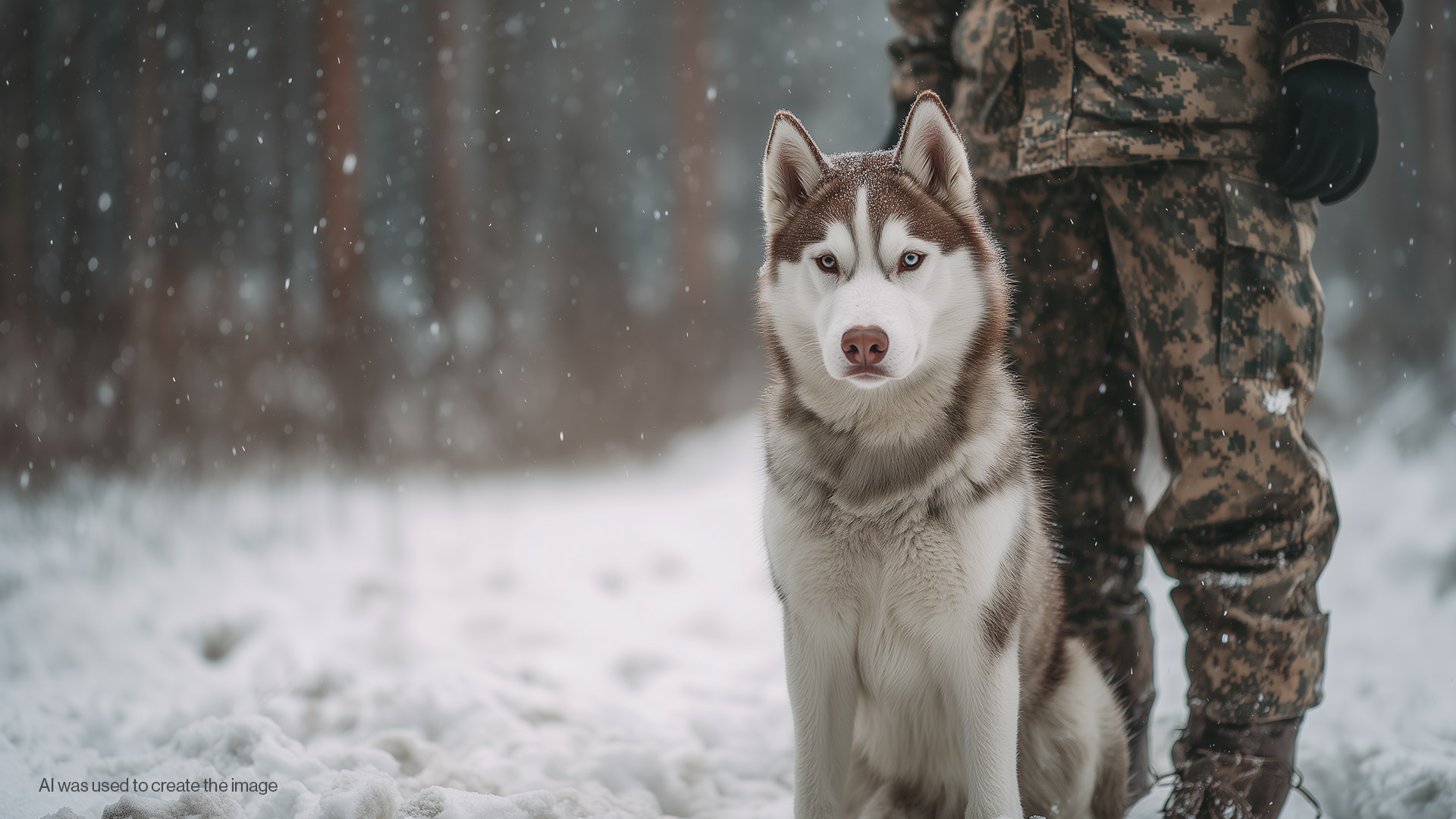 Innokas employee on a laptop with accompanied by "Innokas sustainability report 2024" title