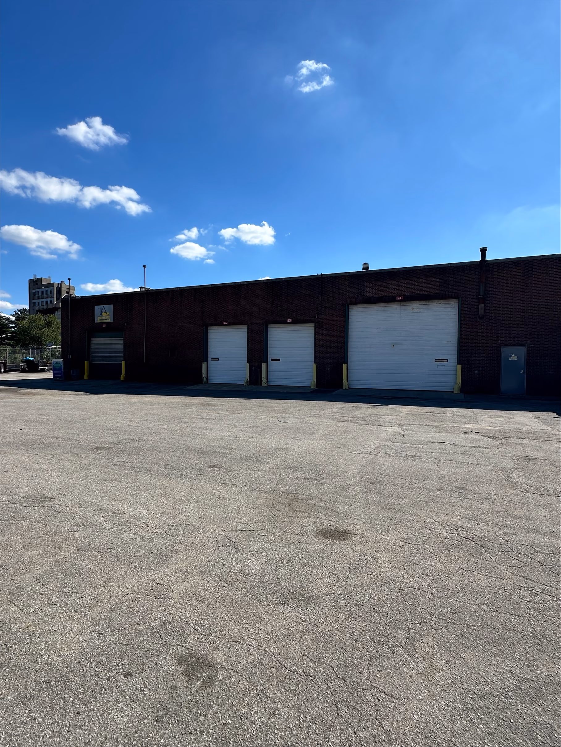 A picture of the exterior of Louisville's new warehouse