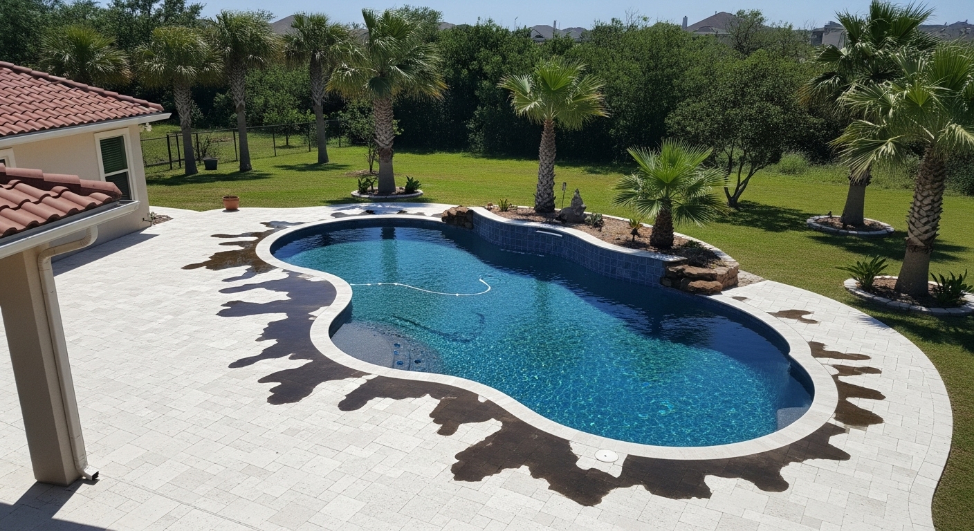 Fixing Leak Pool Pipes