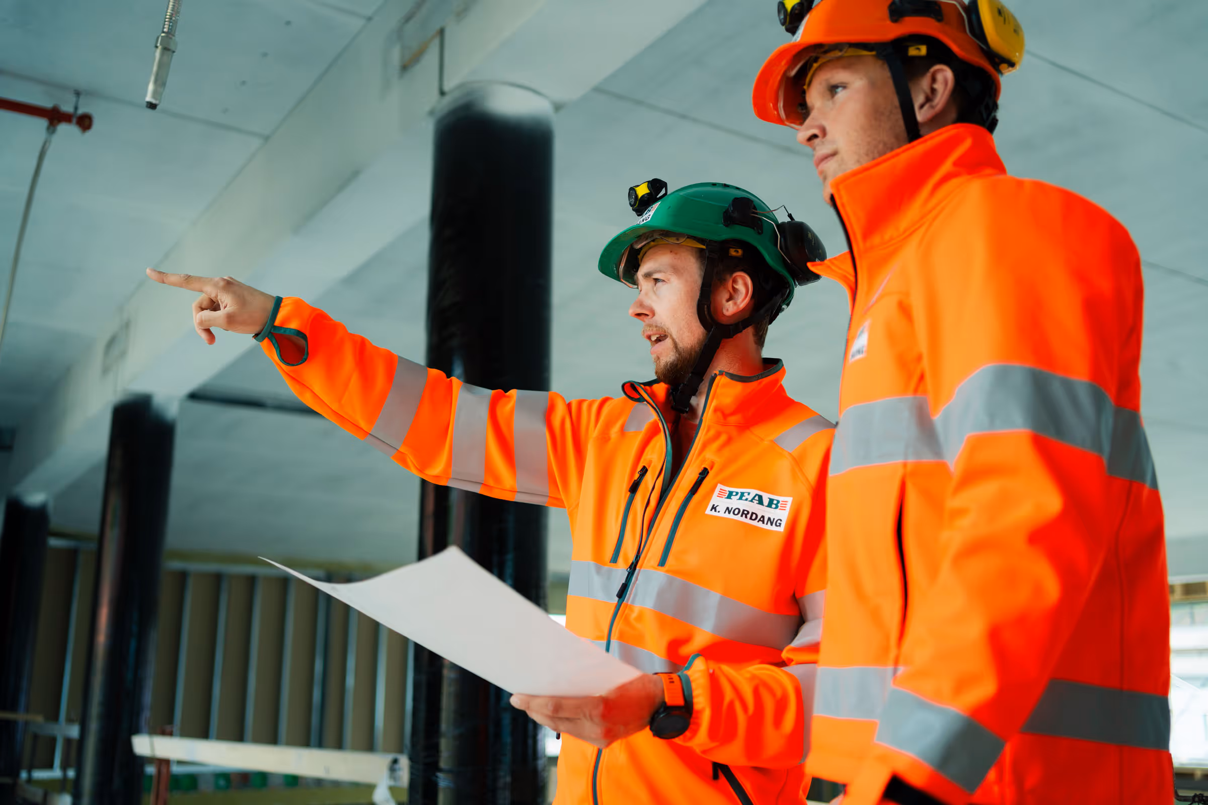 Foto for PEAB K. Nordang. Fotograf: Torbjørn Sandbakk