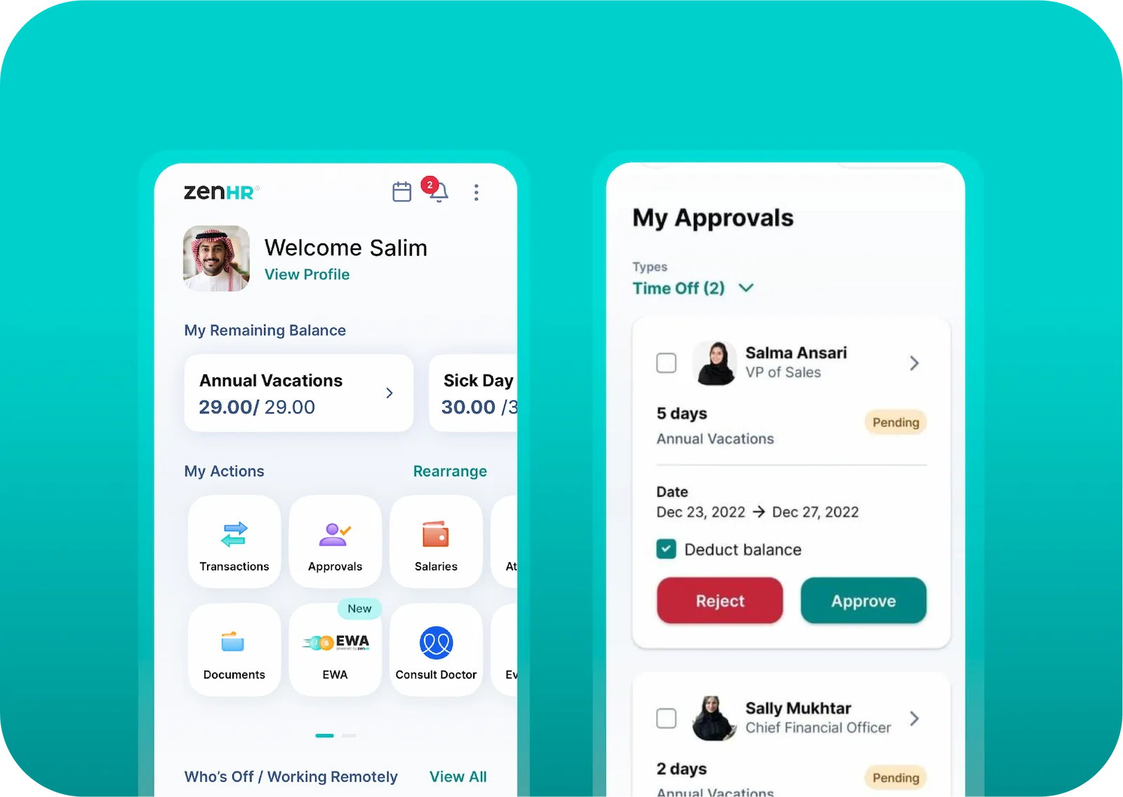 Employee & Manager Self-Service (ESS & MSS)