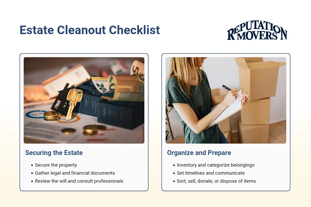 Estate Cleanout Checklist