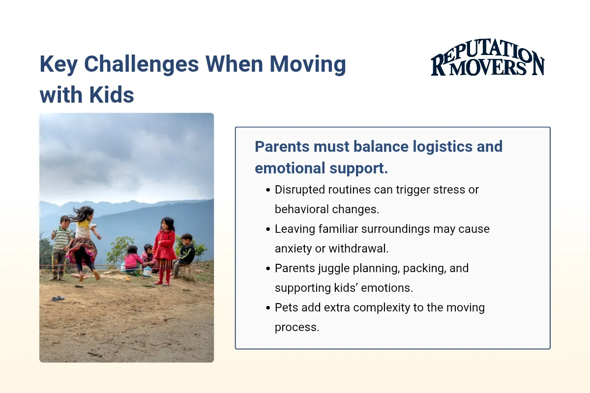 Challenges of Moving with Kids