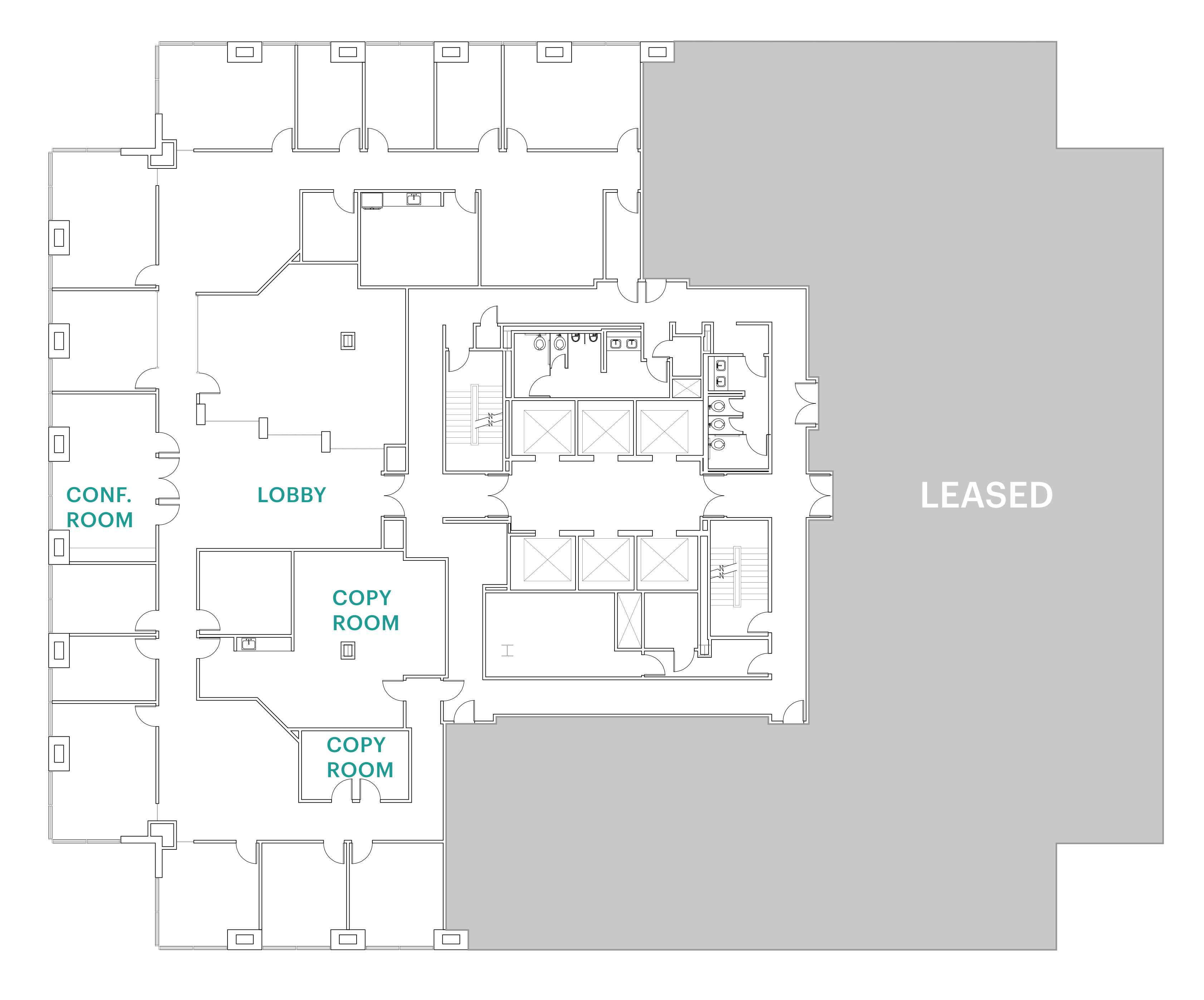 Suite 400 floor plan layout
